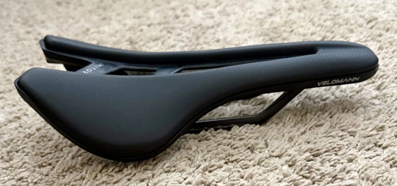 originální sedlo Velomann Mitora Hyper Carbon z kola Bianchi Infinito ICR Ultegra Di2