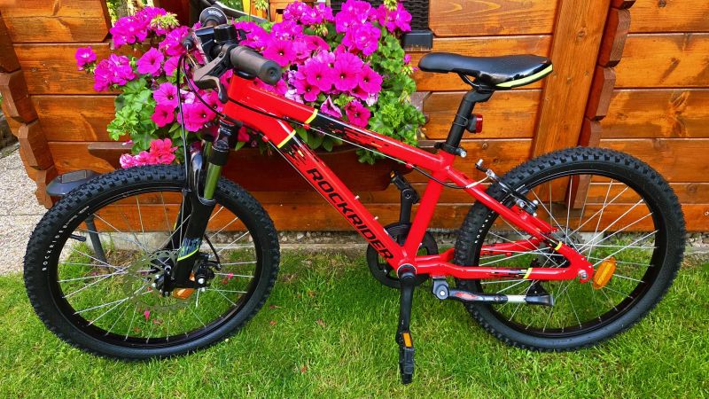 Dětské kolo 20" Rockrider ST900 Decathlon 4-9let postava 100-135cm jako NOVÉ nevyužité 