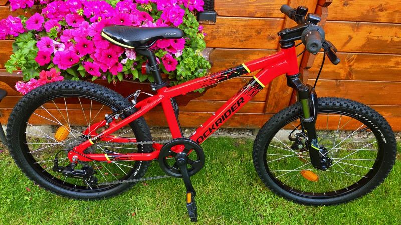Dětské kolo 20" Rockrider ST900 Decathlon 4-9let postava 100-135cm jako NOVÉ nevyužité 