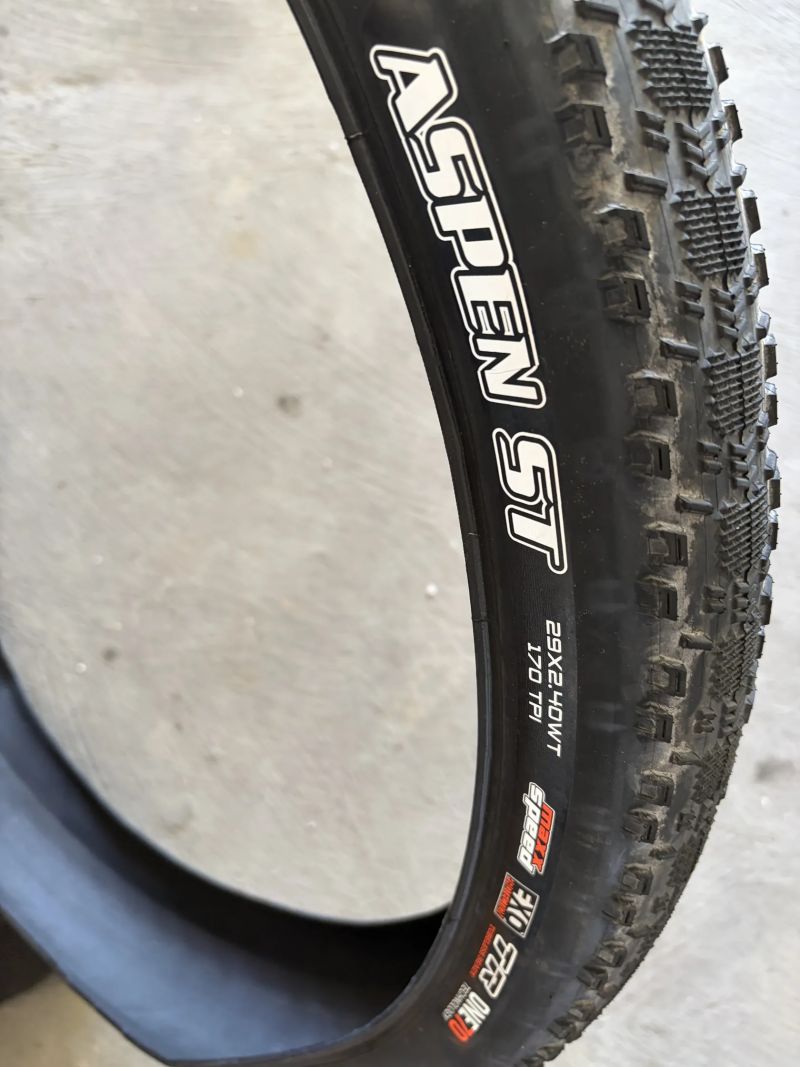 Maxxis Aspen +Aspen ST Team Spec 29 x 2,40 WT MaxxSpeed TR EXO ONE70