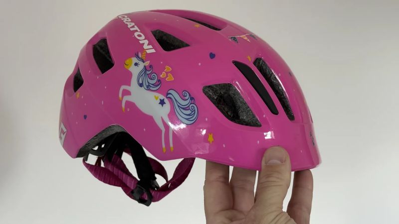 Přilba Cratoni Maxster unicorn pink glossy
