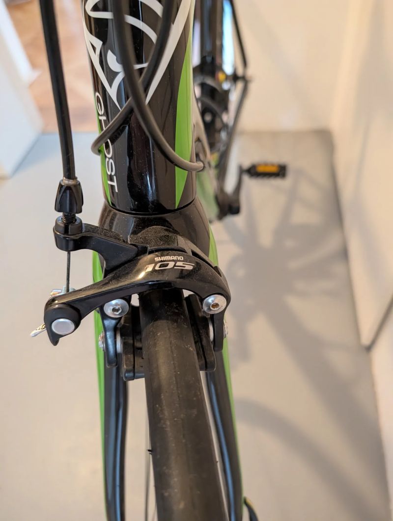 Ghost Race Lector Team/ poškozený rám (sada Ultegra, kola Mavic)