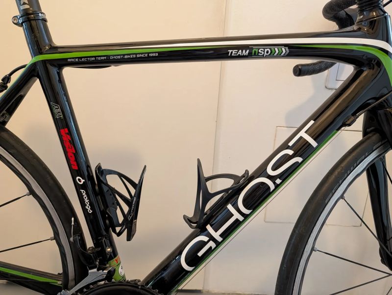 Ghost Race Lector Team/ poškozený rám (sada Ultegra, kola Mavic)