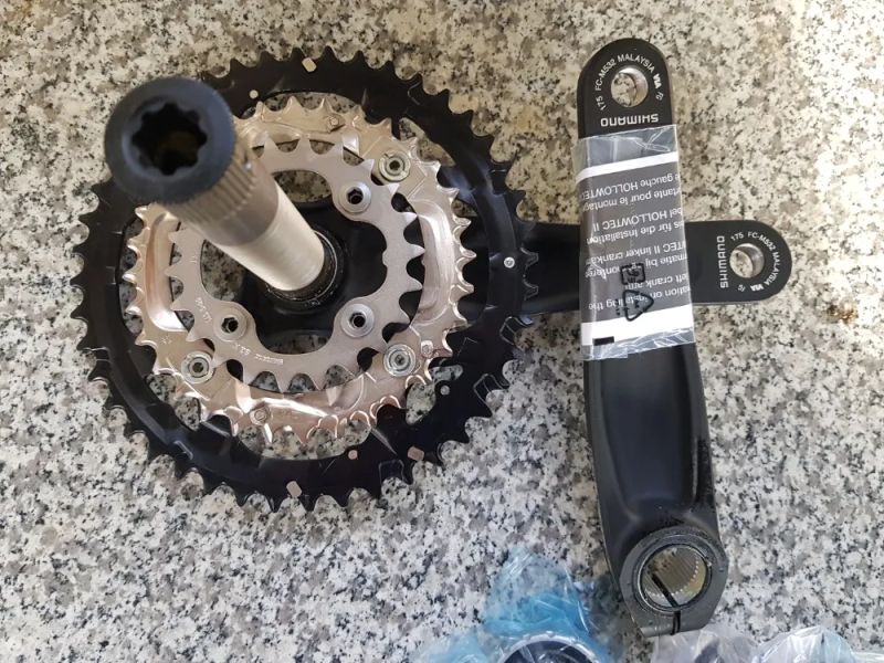 Nepoužité kliky Shimano Deore FC-M532