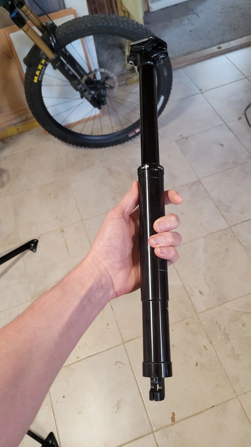 170mm teleskopicka sedlovka 34,9 