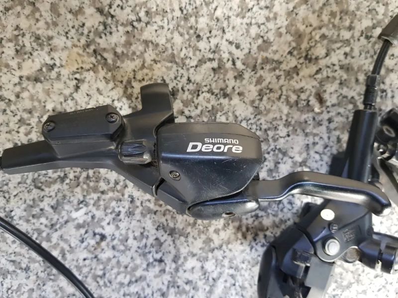 Duály Deore ST-M535 s brzdami BR-M535
