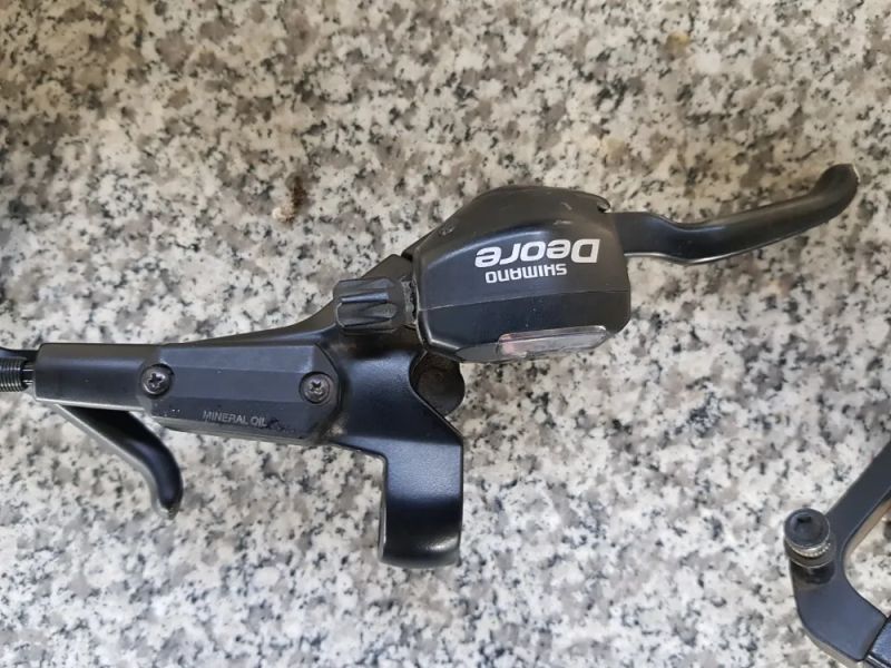 Duály Deore ST-M535 s brzdami BR-M535