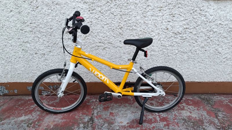 Dětské kolo WOOM 3 (16") - žluté