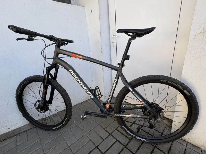 Horské kolo Rockrider ST 120 27,5" – velikost XL – kompletní upgrade