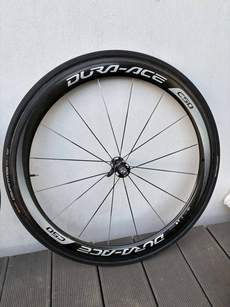Kola Shimano Dura Ace C50 rafkova + gakusky 