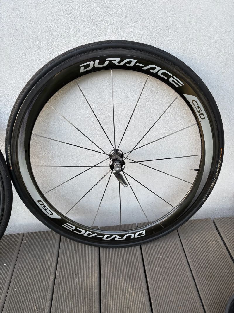 Kola Shimano Dura Ace C50 rafkova + gakusky 