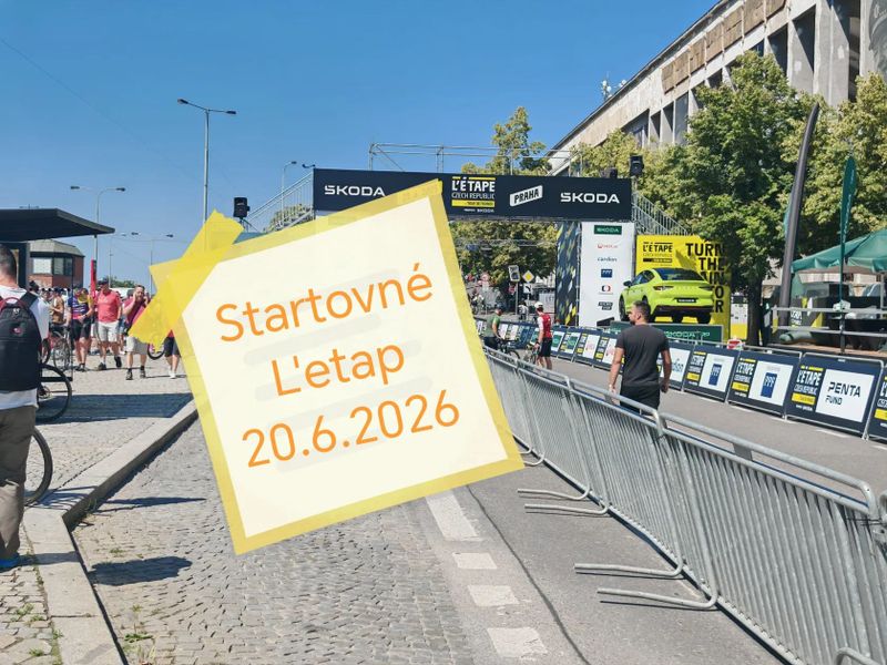 Startovné L'etap Praha kopcovitá trasa 