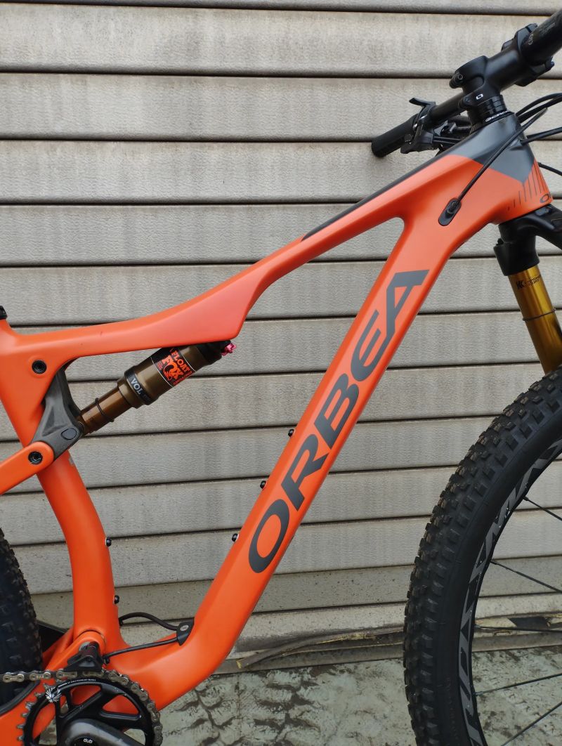 ORBEA OIZ M10 TR, zdvihy 120mm