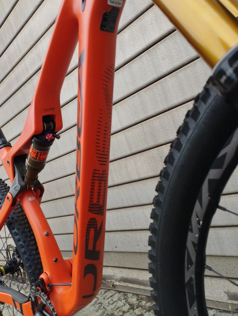 ORBEA OIZ M10 TR, zdvihy 120mm