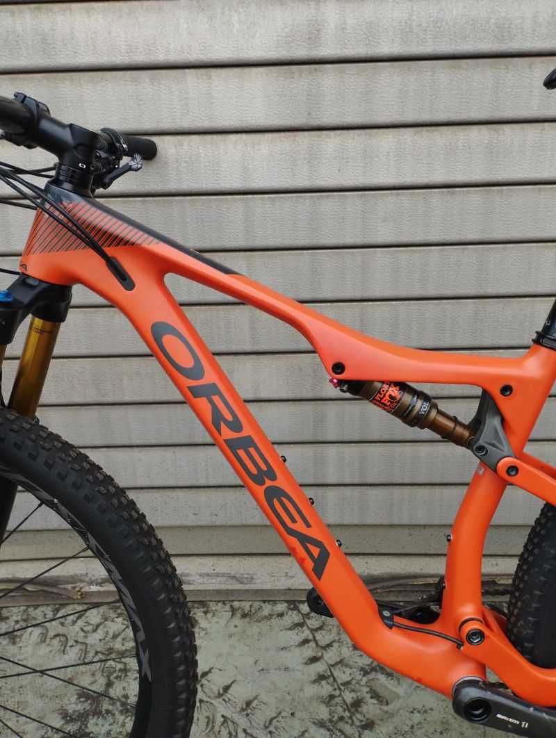 ORBEA OIZ M10 TR, zdvihy 120mm