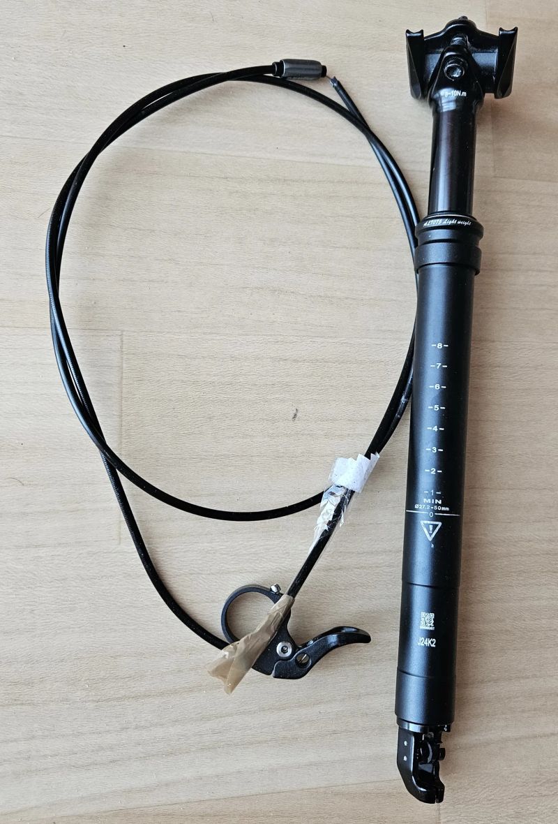 Teleskopická sedlovka Specialized 27,2mm, zdvih 50mm 