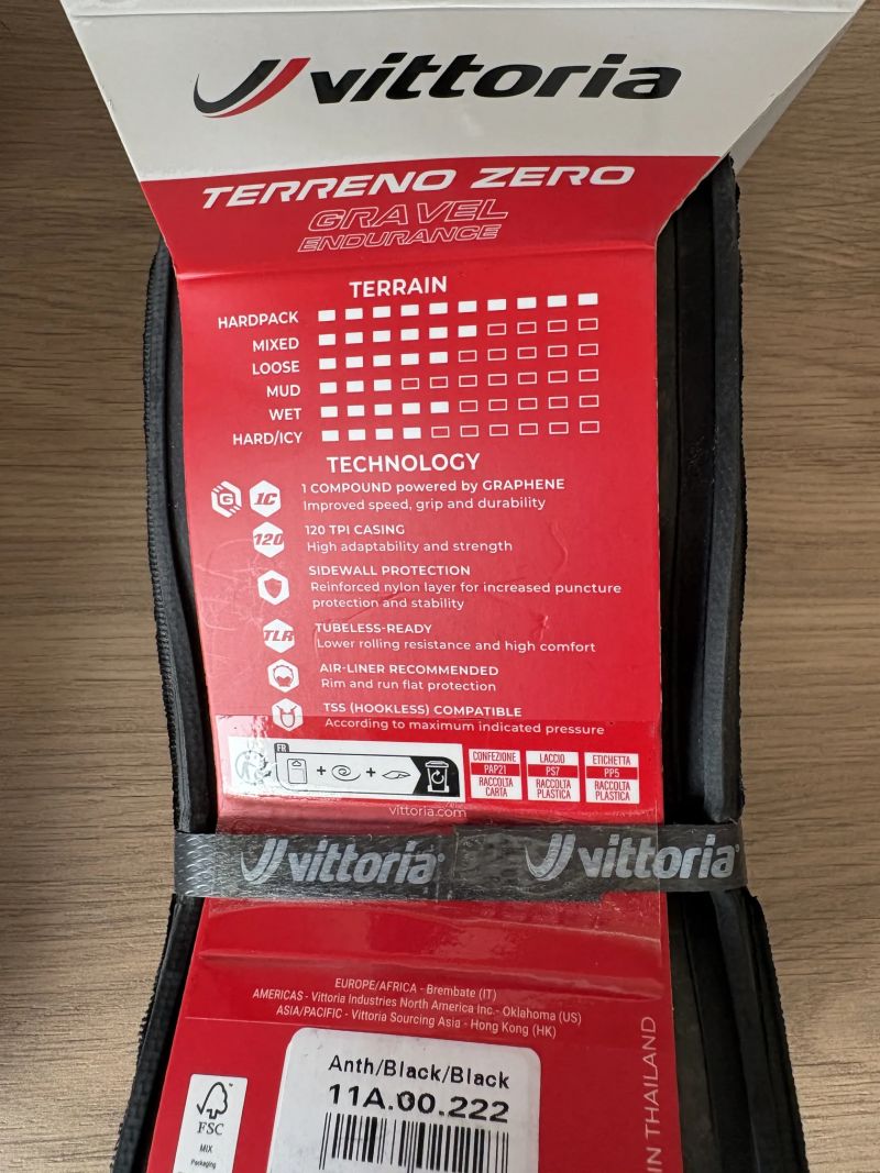 2x Gravel plášť Vittoria Terreno Zero Graphene TLR Gravel plášť 700×37 (37-622)