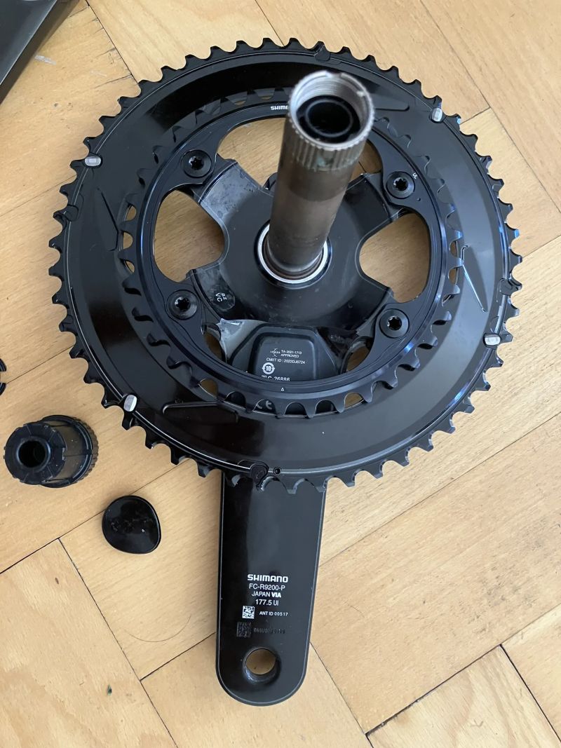 Kliky Shimano Dura ace wattmeter - délka 177.5