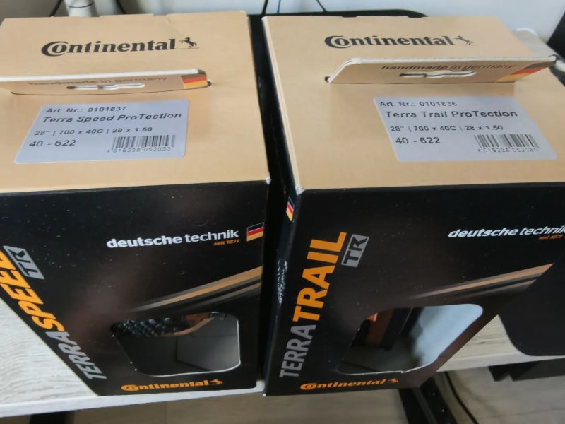Continental Terra Speed + Terra Trail Protection