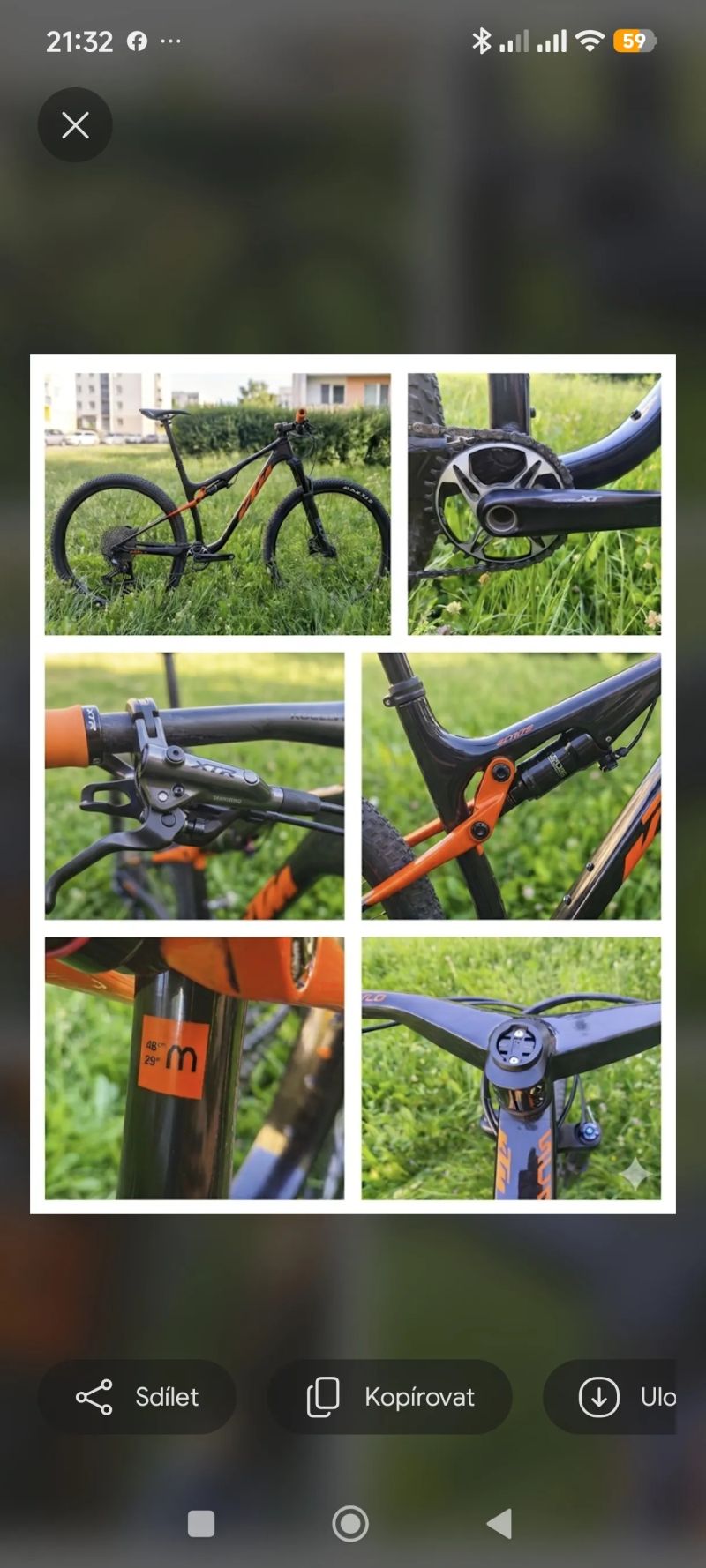 KTM Scarp MT 115 Carbon (Vel. M / 29") – Špičkový XC/Downcountry full, XTR/XT, RockShox