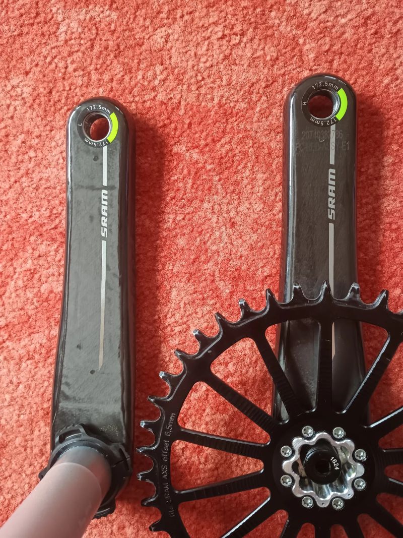 Sram red e1 xplr, 172,5 cm, zánovní