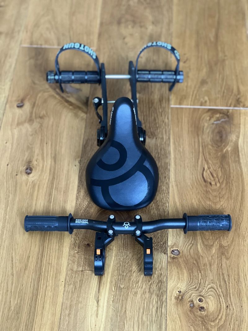 Kids Ride Shotgun 2.0 Combo (sedačka + řídítka) – Pouze osobně