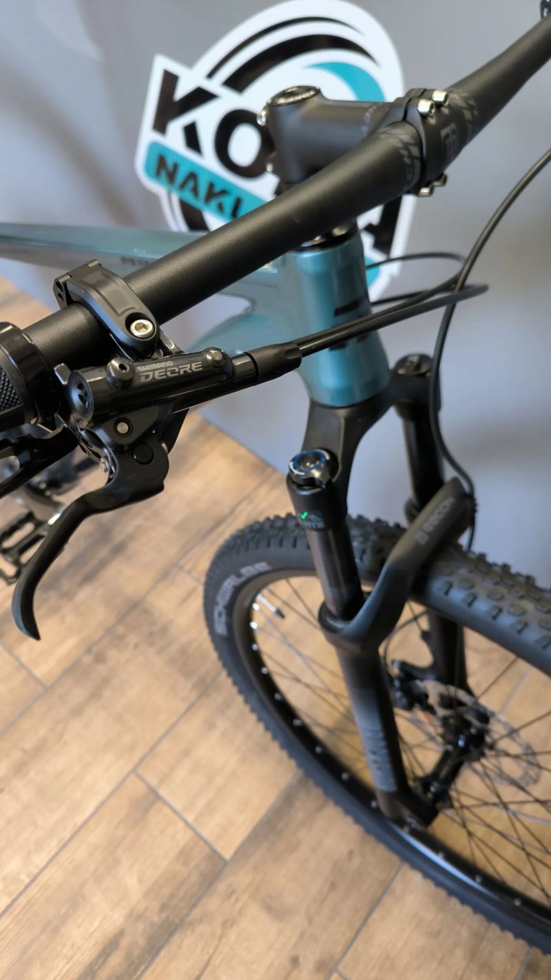 Maxbike Abaya Deore 1x12 2025 modrá