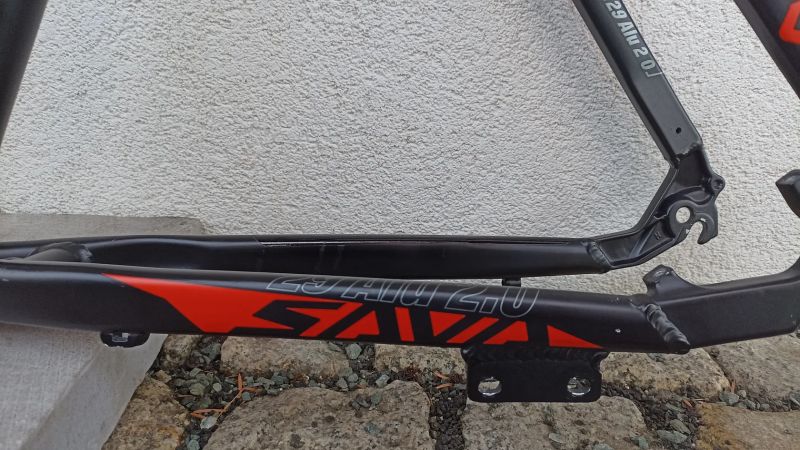 Rám SAVA na 29" kola, velikost M-L.