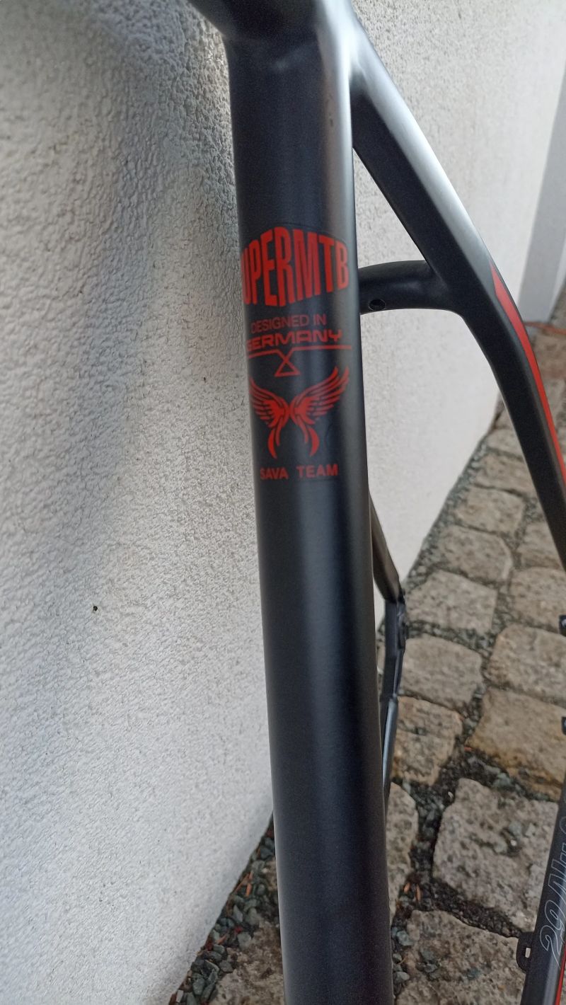 Rám SAVA na 29" kola, velikost M-L.