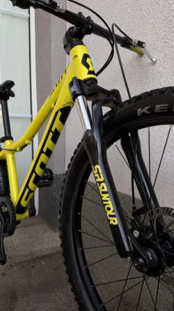 SCOTT Scale 24 disc - yellow / black