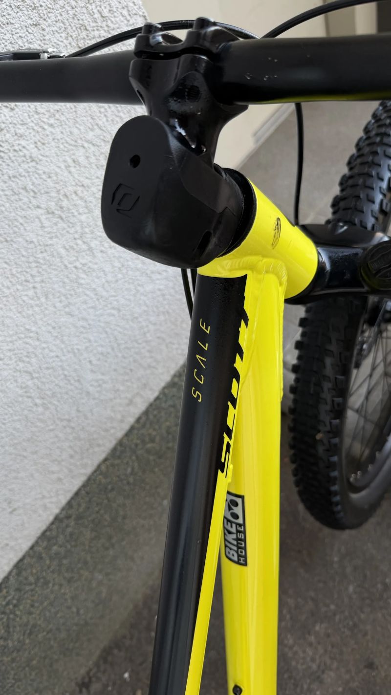 SCOTT Scale 24 disc - yellow / black