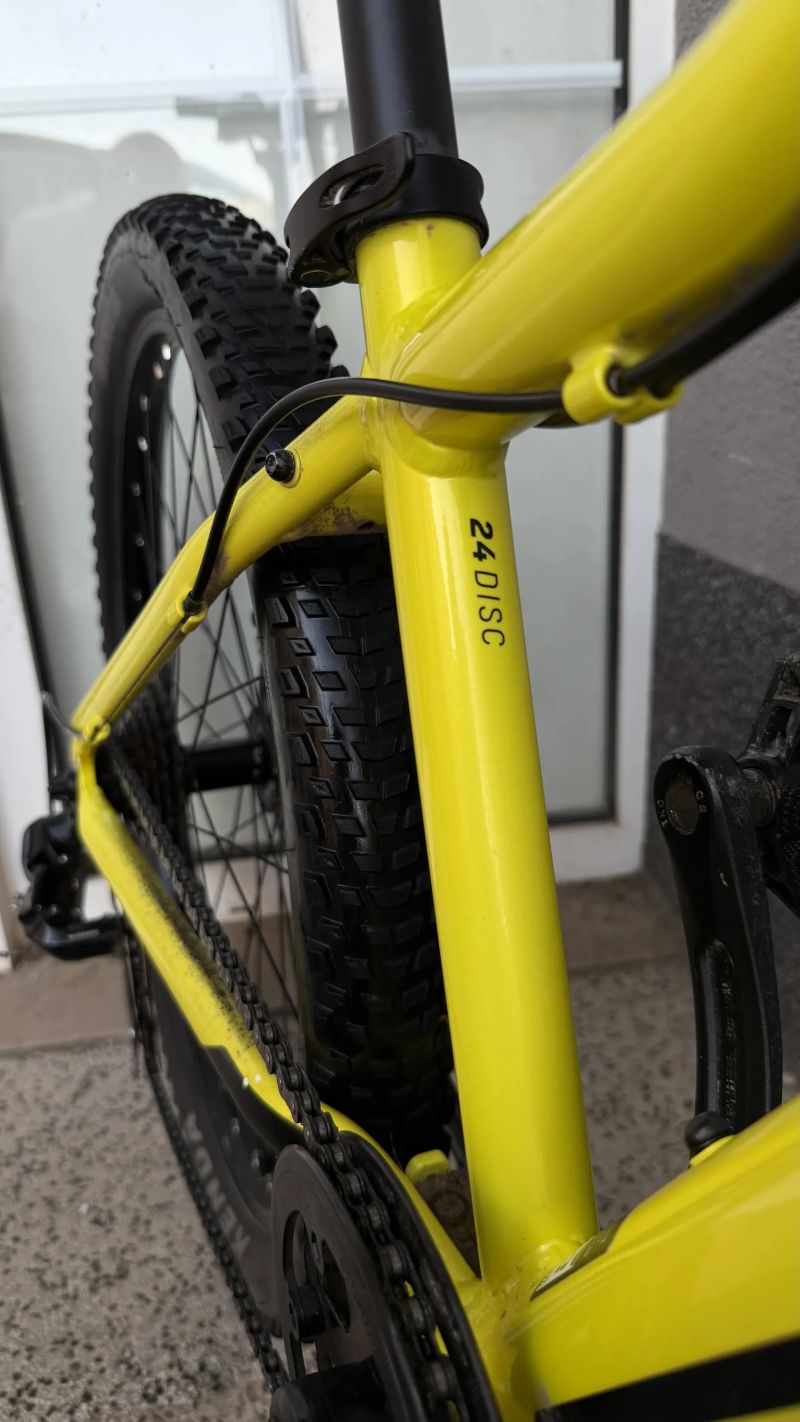 SCOTT Scale 24 disc - yellow / black