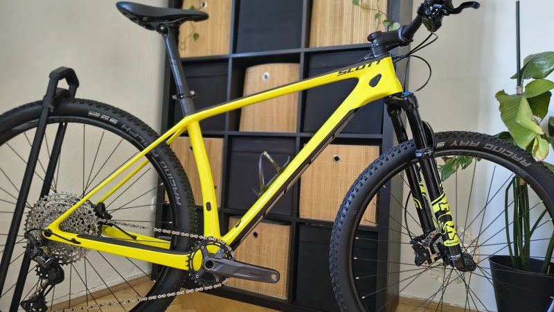 Scott Scale 930 carbon Yellow /L/ zánovní stav
