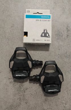 Shimano pedály a kufry