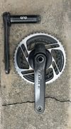 SRAM Red převodník 50/37z s quarq wattmetrem, kliky sram force 175mm