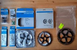 Shimano kotouče, destičky, řetězy - NOVÉ