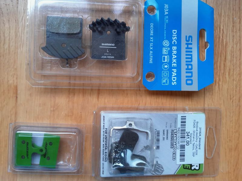Shimano kotouče, destičky, řetězy - NOVÉ