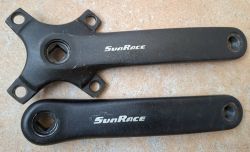 Kliky SunRace FCM800 175 mm (bez převodníku)