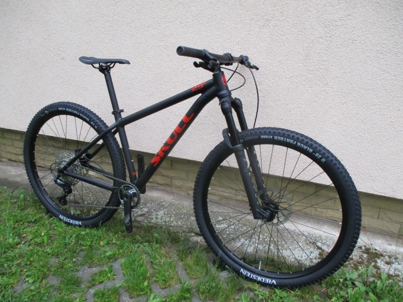 Nové lehké 29" kolo RB CR 17", vidlice Manitou Machete air, Shimano Deore 1x12, BOOST pevné osy