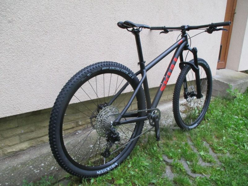 Nové lehké 29" kolo RB CR 17", vidlice Manitou Machete air, Shimano Deore 1x12, BOOST pevné osy