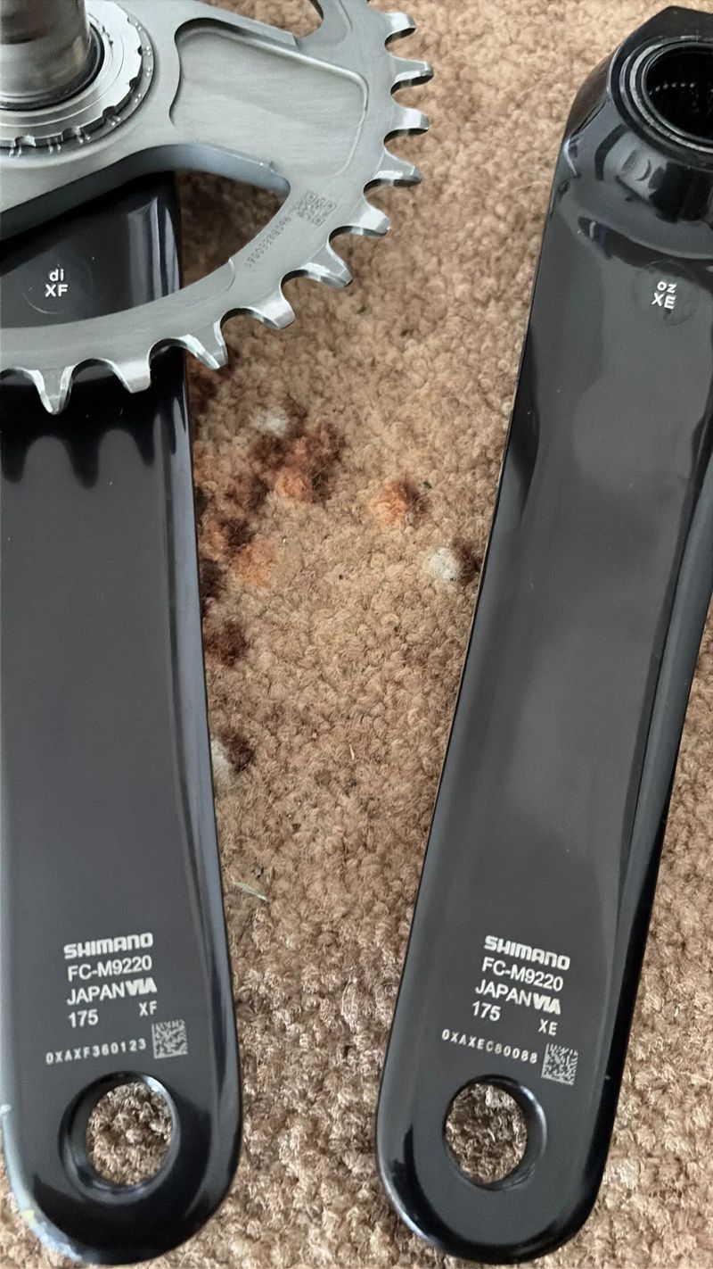 Shimano XTR 9220 175mm 34z převodník