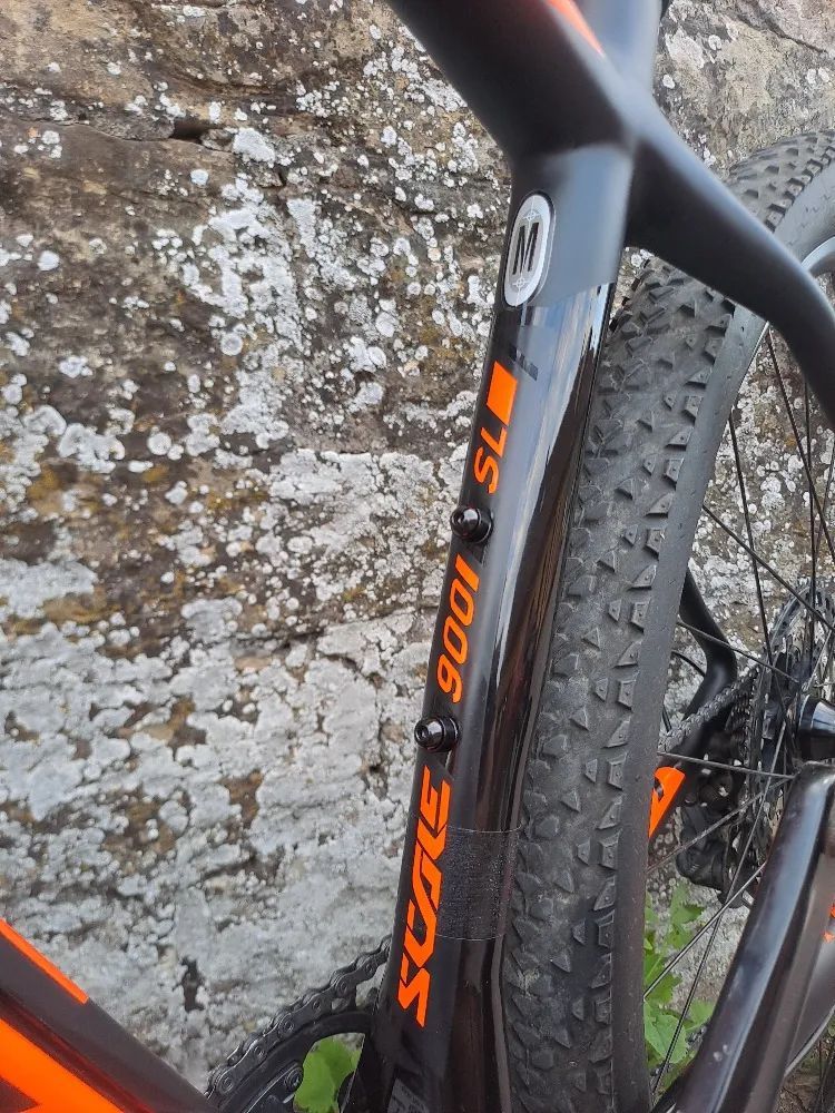 NOVÝ karbonový rám Scott Scalle 900 SL pro pevnou osu 12x142mm nebo rychloupínák / vel. S a M / 29er