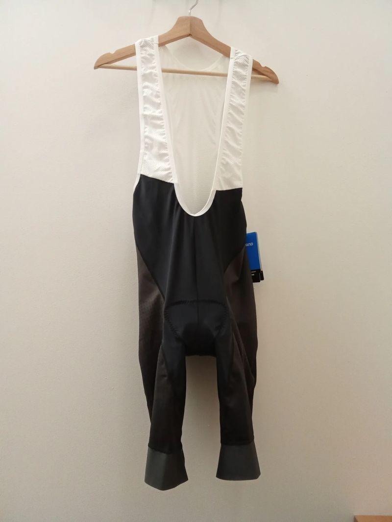 Cyklistické kraťasy Shimano Breakaway Bib Shorts, černé XXL