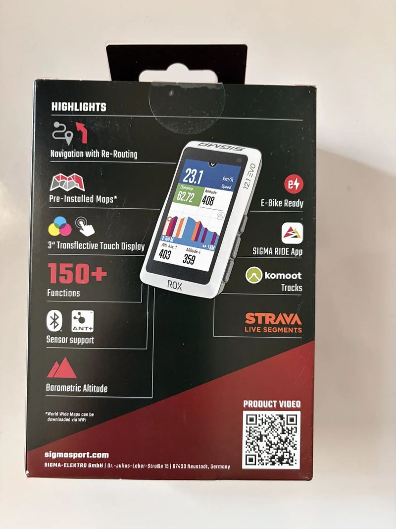 Sigma ROX 12.1 evo