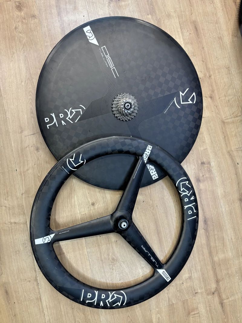 Časovkářský set disk + loukoť - Shimano Pro 