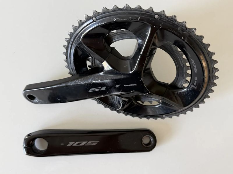 Kliky Shimano 105, FC-R7100, 2x12s, délka 170mm