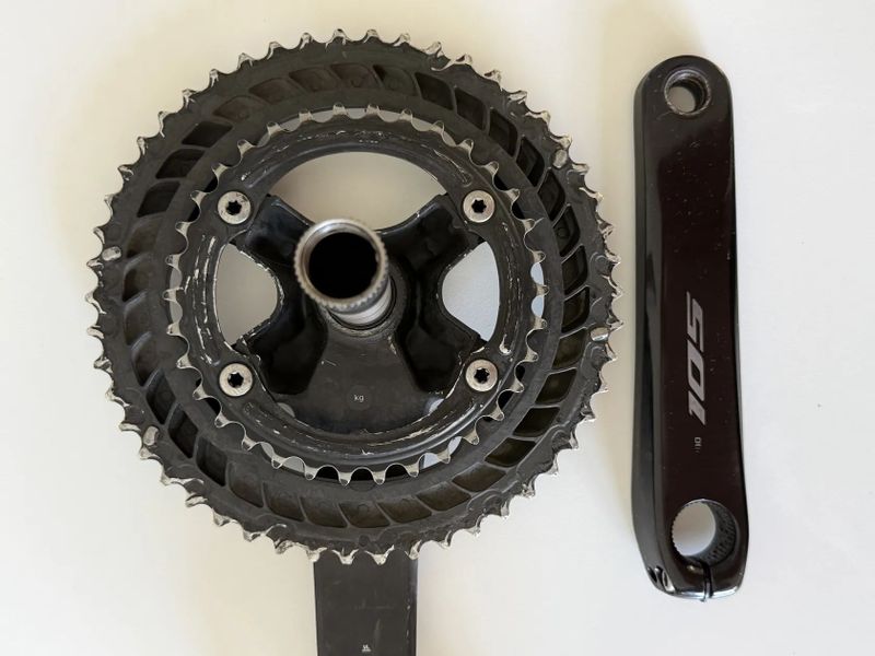 Kliky Shimano 105, FC-R7100, 2x12s, délka 170mm
