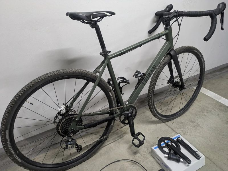 Triban Gravel 120 - TIAGRA update! + komponenty!
