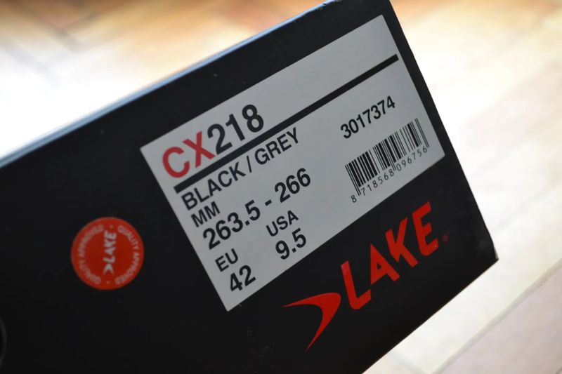 Lake CX218 Black/Grey vel. 42