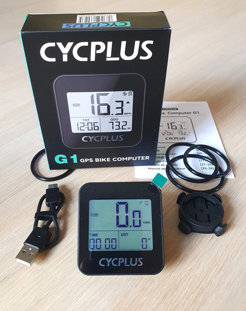 Nový cyklocomputer Cycplus s GPS